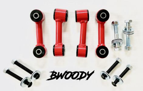 BWoody Jeep Grand Cherokee WK2 SRT 6.4L Swaybar Links (2016+) With Grease Fittings