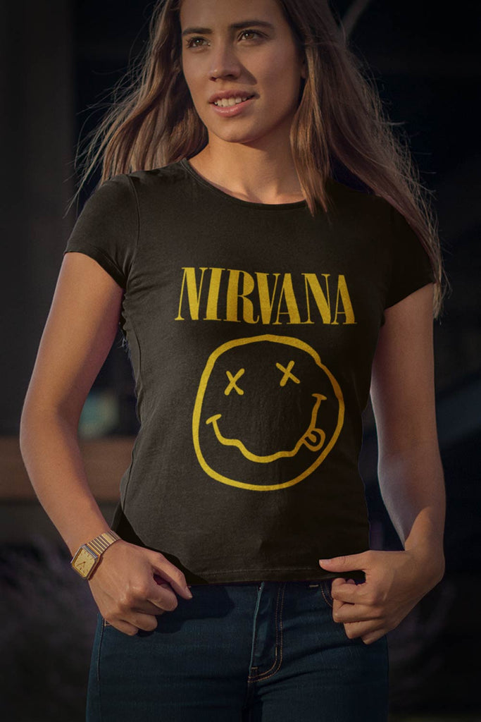 yellow nirvana shirt