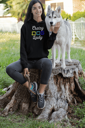 "Crazy Dog Lady" Unisex Hoodie