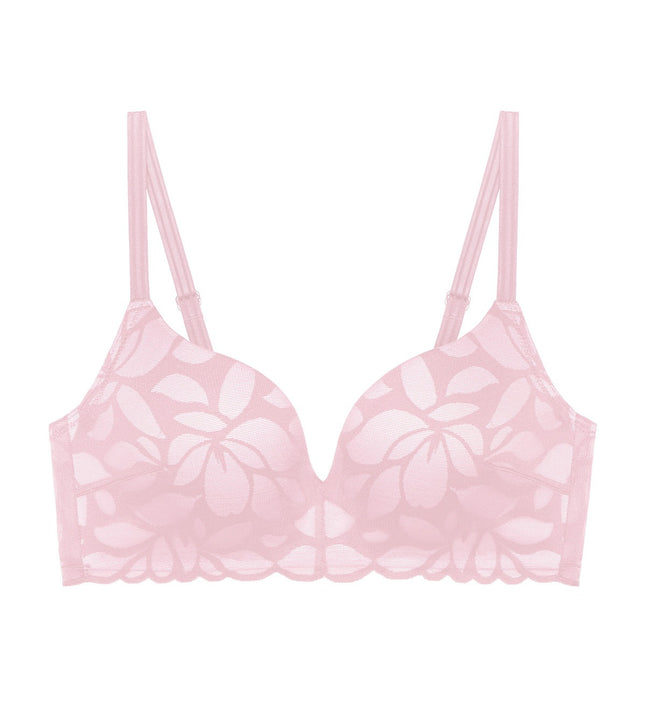 Beyond Blossom Non-Wired Padded Bra in Lilac Orchidee