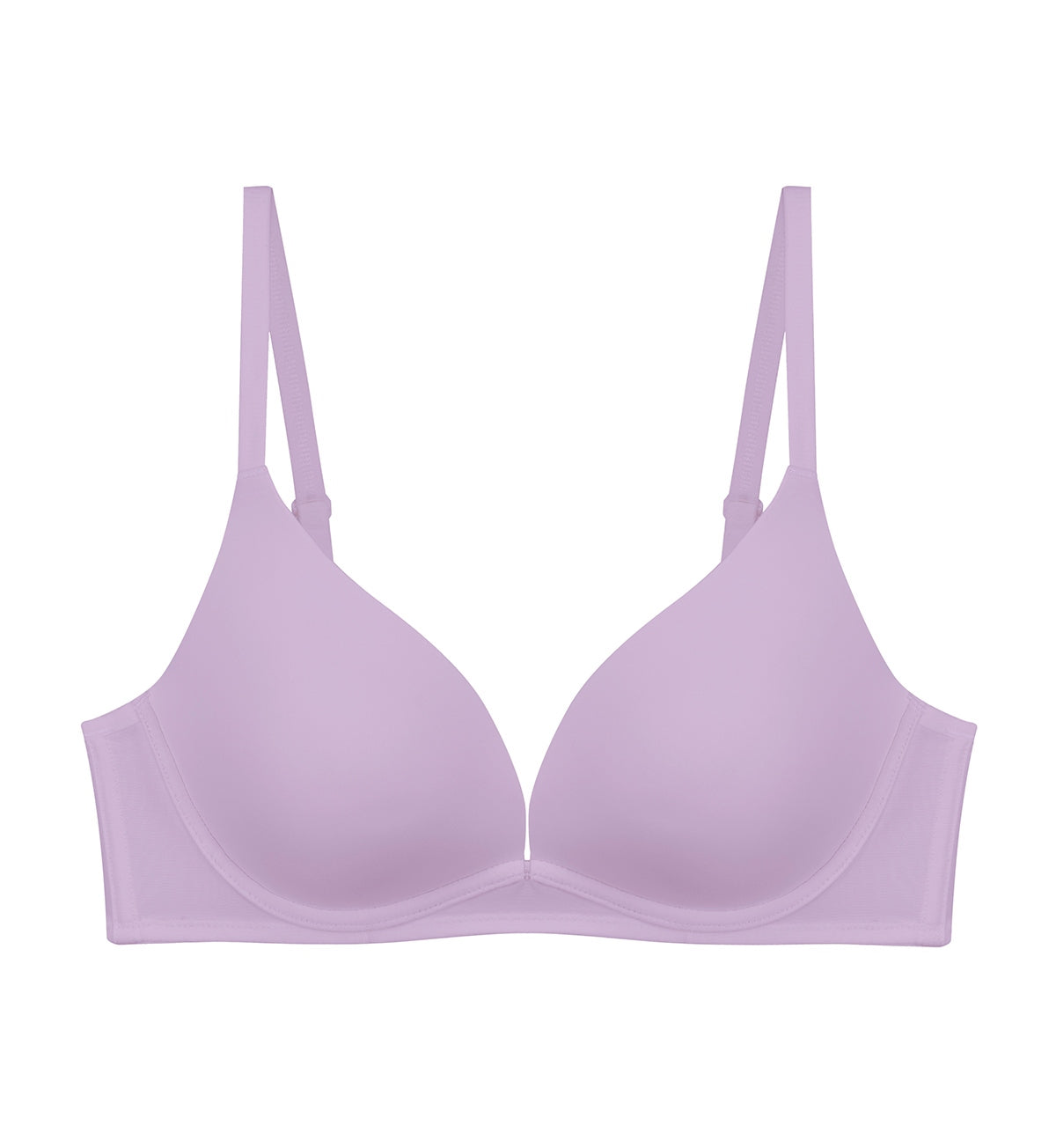 Invisible Inside-Out Non-Wired Push Up Deep V Bra in Lavender Mist ...