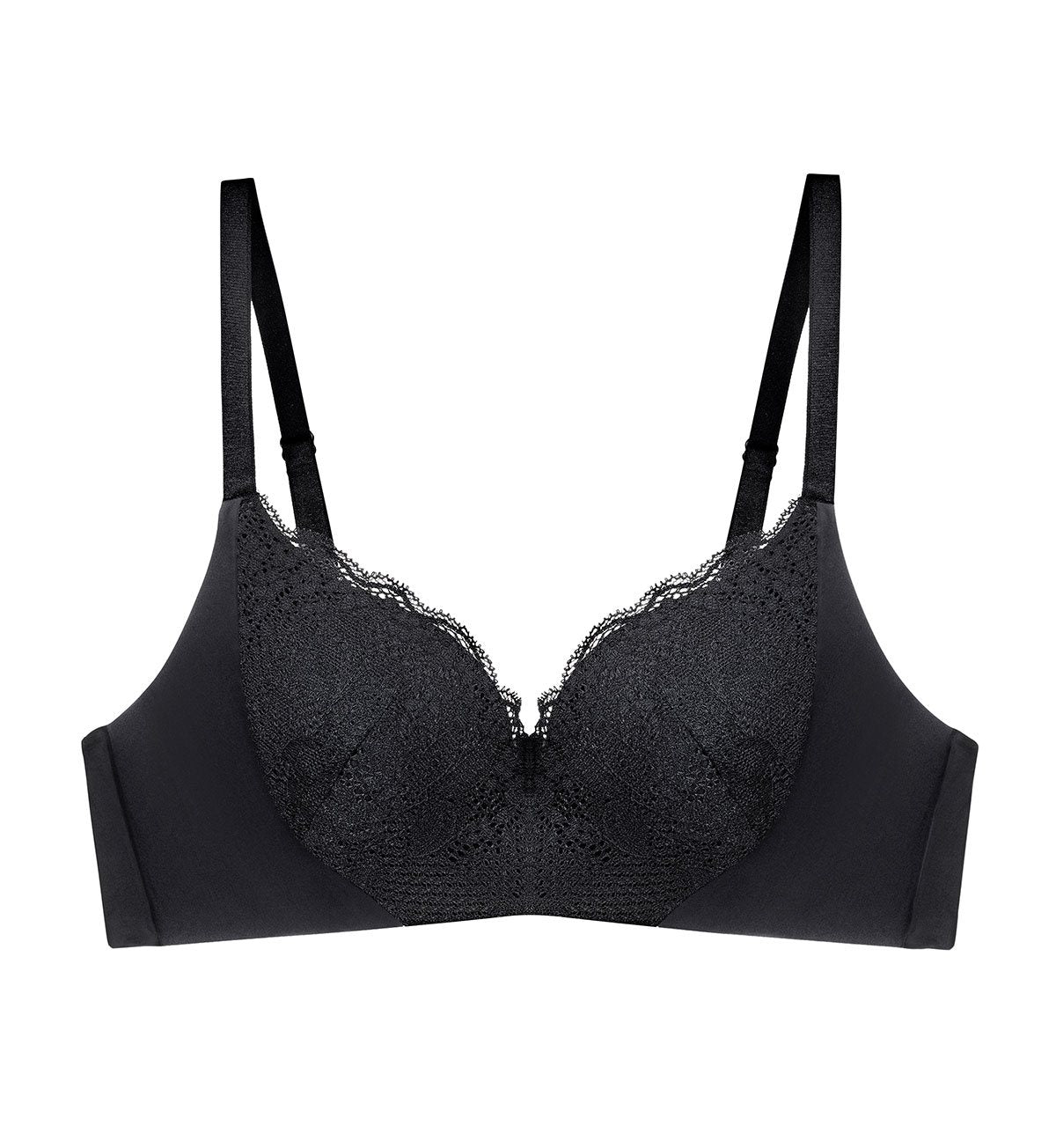 Comfort Touch Non-Wired Padded Bra in Black | Triumph Malaysia