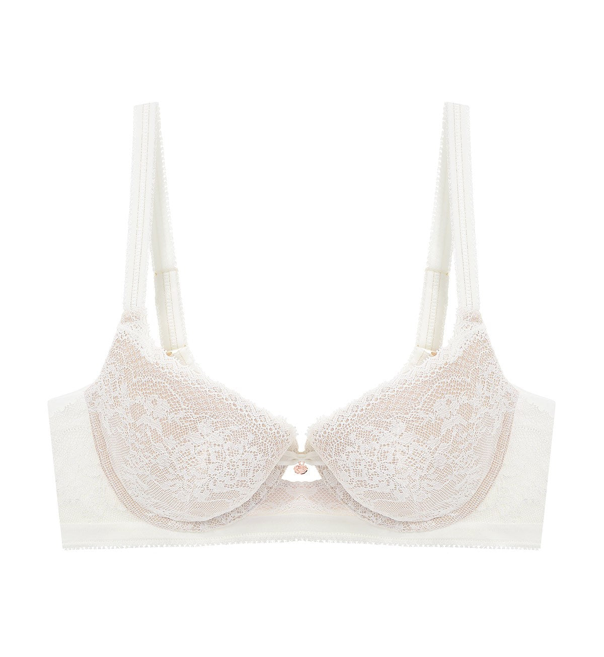Florale Dynasty Wired Push Up Bra in Vanille | Triumph Malaysia