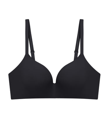 Black Invisi Fit non-wired push-up bra