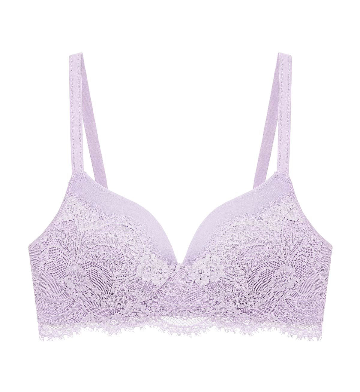 Love Lace Non Wired Padded Bra in Lavender Mist | Triumph Malaysia