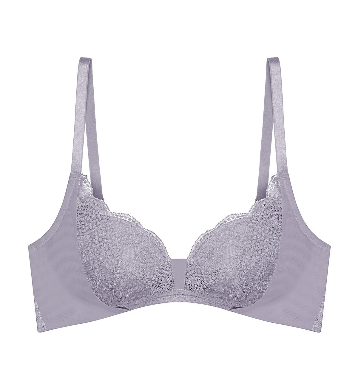 Modern Curvy Non-Wired Padded Bra in Morandi Grey | Triumph Malaysia