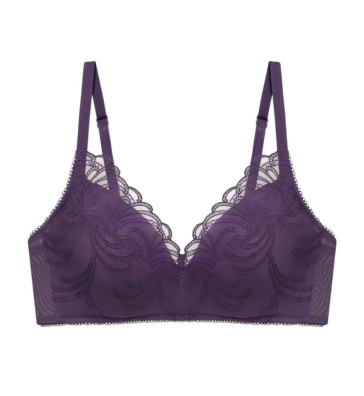 Natural Elegance Finesse Non Wired Padded Bra in Blackcurrant Juice ...