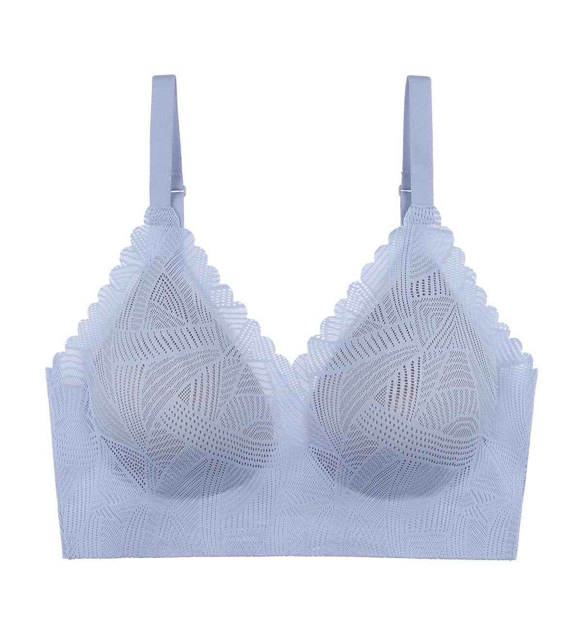 New Zero In Lace Push-Up Bra in Lavender Blue | Triumph Malaysia