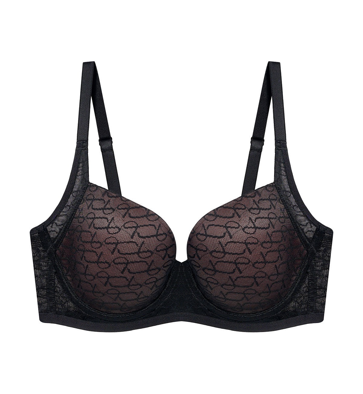 Signature Sheer Wired Padded Bra in Black | Triumph Malaysia