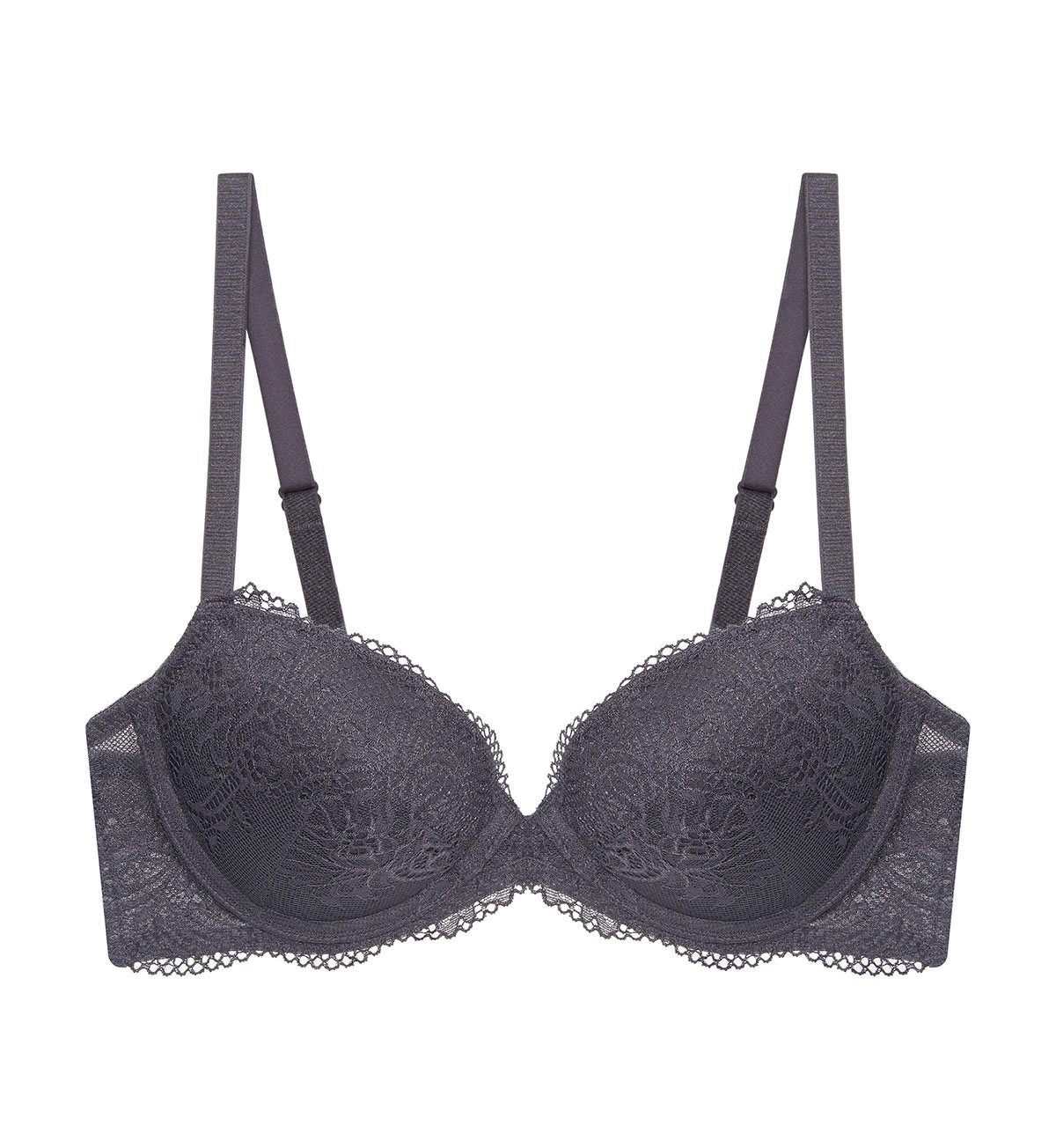 Simply Style Larkspur Wired Push Up Bra in Grey Combination | Triumph ...