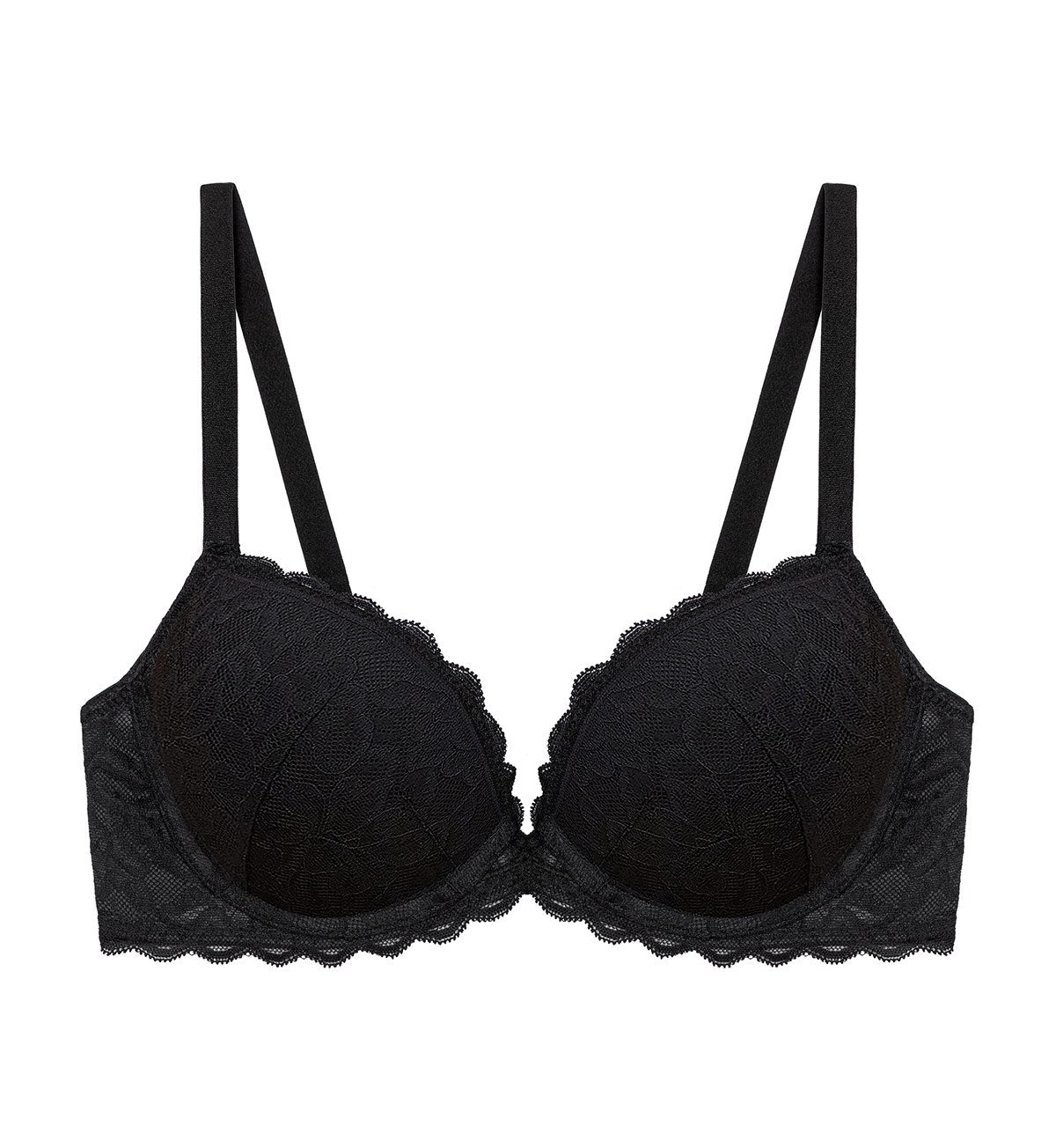 Simply Fashion Blossom Wired Push Up Bra in Black | Triumph Malaysia