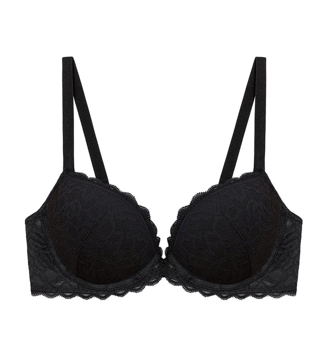 Floral Lace Super Push Up Bra