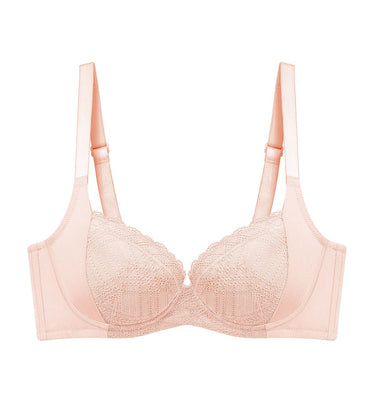 Push-up moulded bra INES coral — buy at a price: 899 UAH in online store