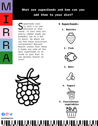 What are Superfoods and How Can You Add Them to Your Diet? I Mirra Skincare