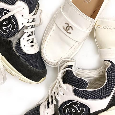 authentic chanel sneakers