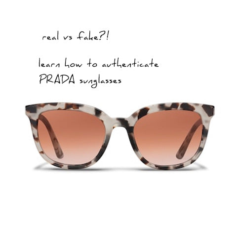 how to tell if prada glasses are real