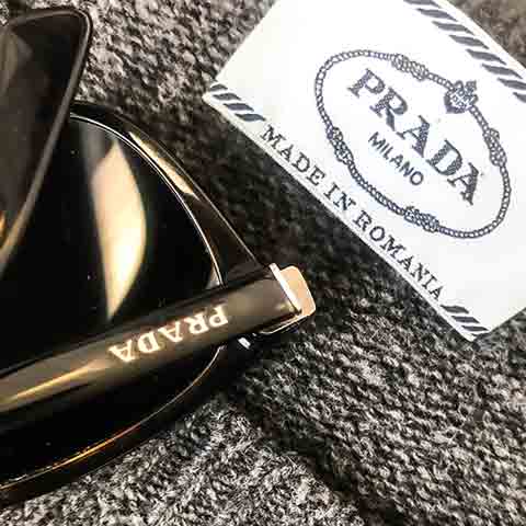 prada clothing tag