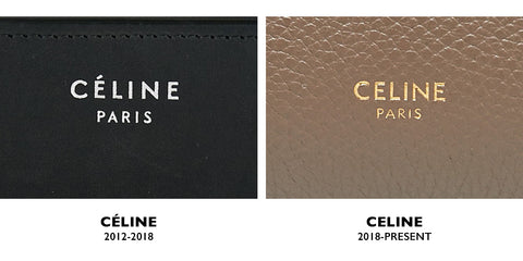 celine bag logo