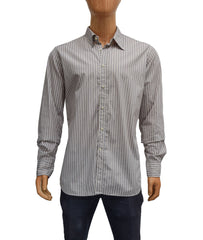 mens striped button down shirt on sale