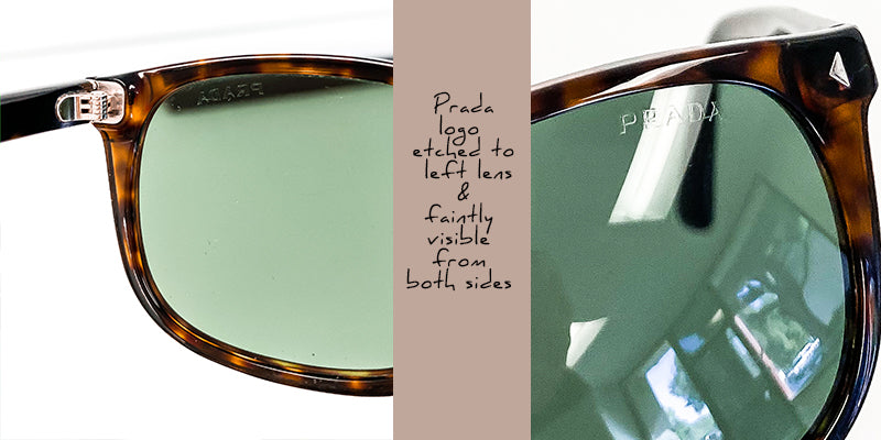 how to tell if prada glasses are real