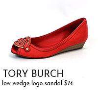 tory burch wedges on sale