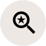 search icon with star