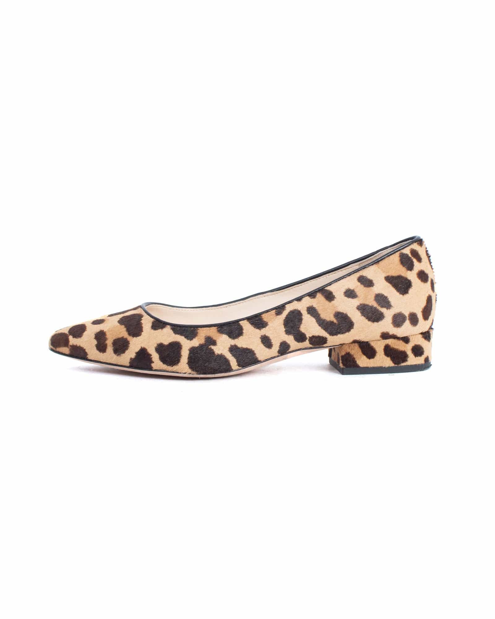 cole haan leopard print flats