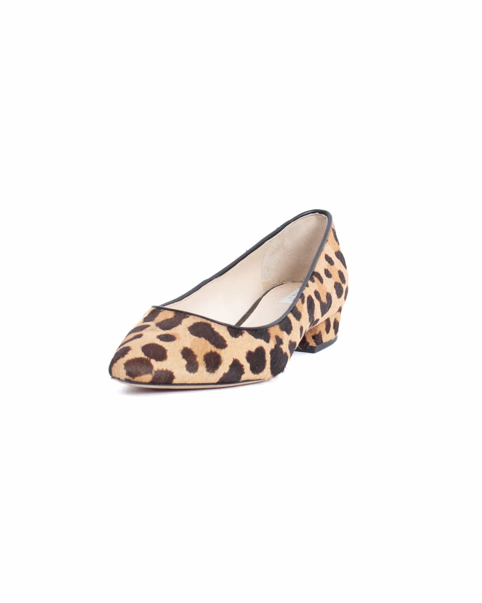 cole haan leopard print flats