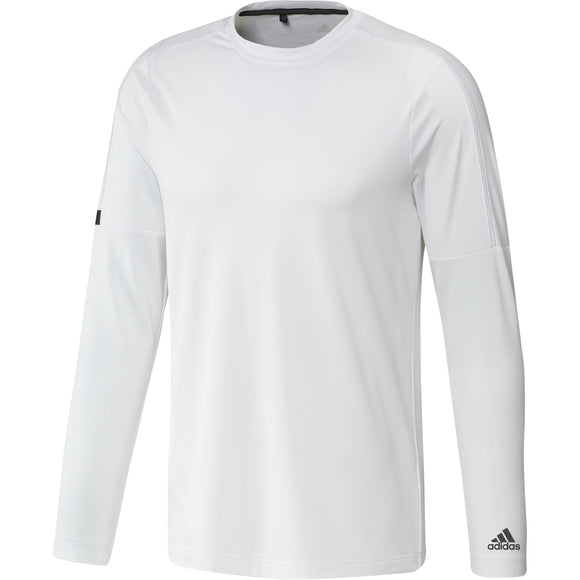 adidas long sleeve white top