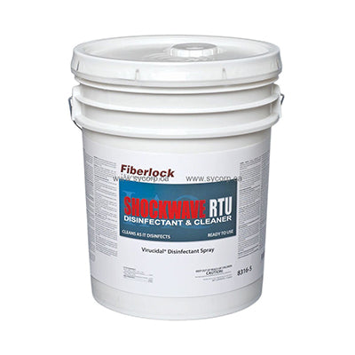 Pail of Shockwave Sanitizer, available at Mallory Paint Store in WA & ID.