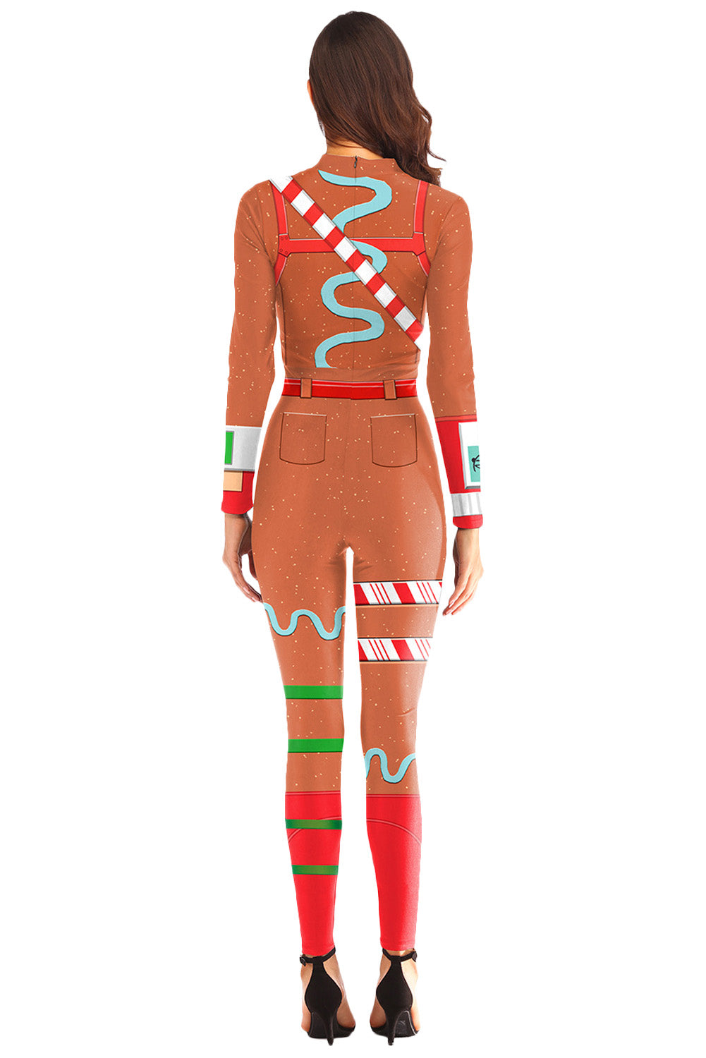 Women Fortnite Merry Marauder Ginger Gunner Zentai Bodysuit - women fortnite merry marauder ginger gunner zentai bodysuit christmas skin