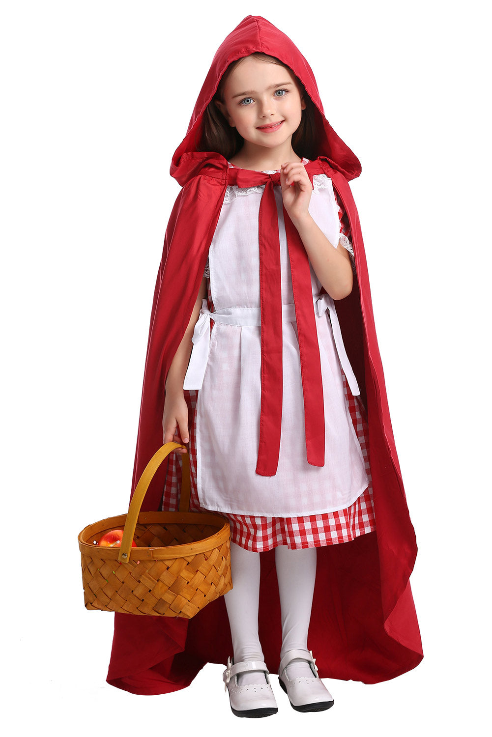 Deluxe Little Red Riding Hood Halloween Costume For Girls