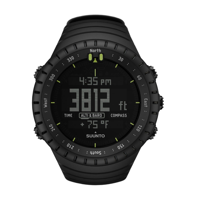 Suunto Core All Black - The Outdoor Watch With Altimeter, Barometer An |  Solar Time™