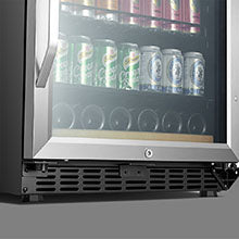 Lanbo 110 Cans 6 Bottles Stainless Steel Beverage Coolers LB148BC - Lanbo | Wine Coolers Empire - Trusted Dealer