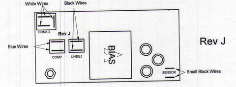 Warning: UNPLUG the unit before changing Sentry lll