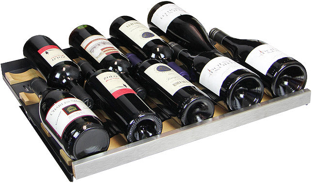 Allavino FlexCount 56 Bottle Dual Zone Black Right Hinge Wine Fridge VSWR56-2BWRN