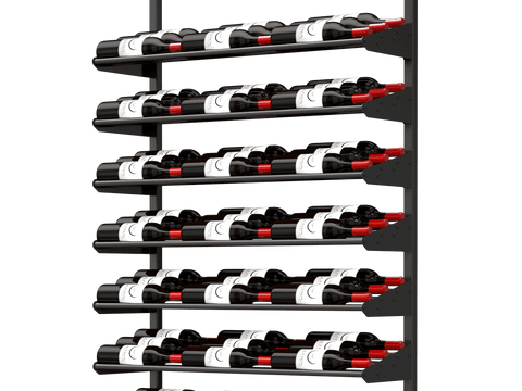 Ultra Wine Racks - Cascading Rows