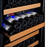 Allavino Vite II Tru-Vino 99 Bottle Dual Zone Black Right Hinge Wine Fridge YHWR99-2BR20 - Allavino | Wine Coolers Empire - Trusted Dealer