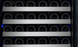 Allavino FlexCount II Tru-Vino 128 Bottle Single Zone Stainless Steel Right Hinge Wine Refrigerator VSWR128-1SR20 - Allavino | Wine Coolers Empire - Trusted Dealer