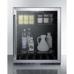 Summit 24" Built-In Undercounter Beverage Center AL57G