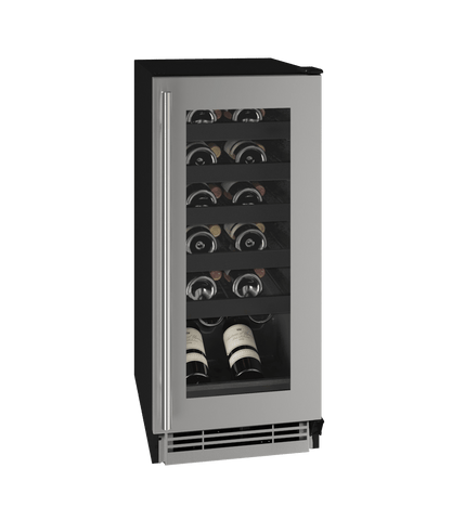 U-Line HWC115 15" Wine Refrigerator Reversible Hinge