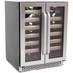 Whynter Elite Dual Zone Built-In Wine Refrigerator BWR-401DS