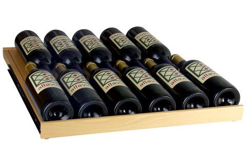 Allavino FlexCount 172 Bottle Dual Zone Stainless Steel Right Hinge Wine Fridge YHWR172-2SWRN