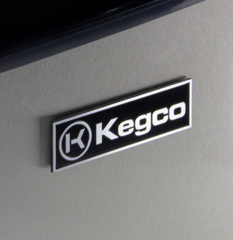 Kegco 24" Wide Triple Tap Stainless Steel Kegerator HBK163S-3