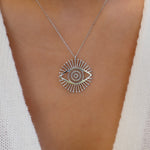 The Eye Necklace (Silver)