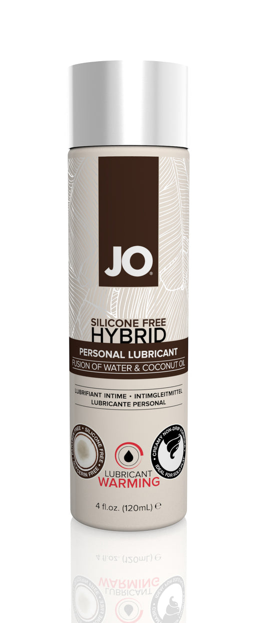 JO Coconut Hybrid Lubricant 4 Oz / 120 ml Warming