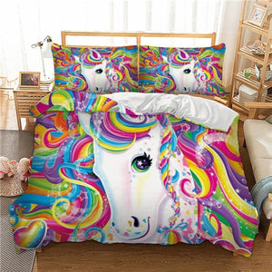 unicorn sheet set twin