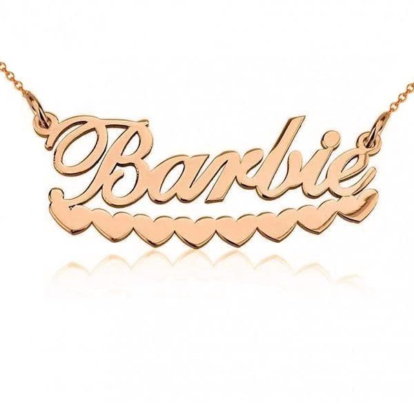 Barbie® Script Logo Necklace – GIOIA JEWELLERY