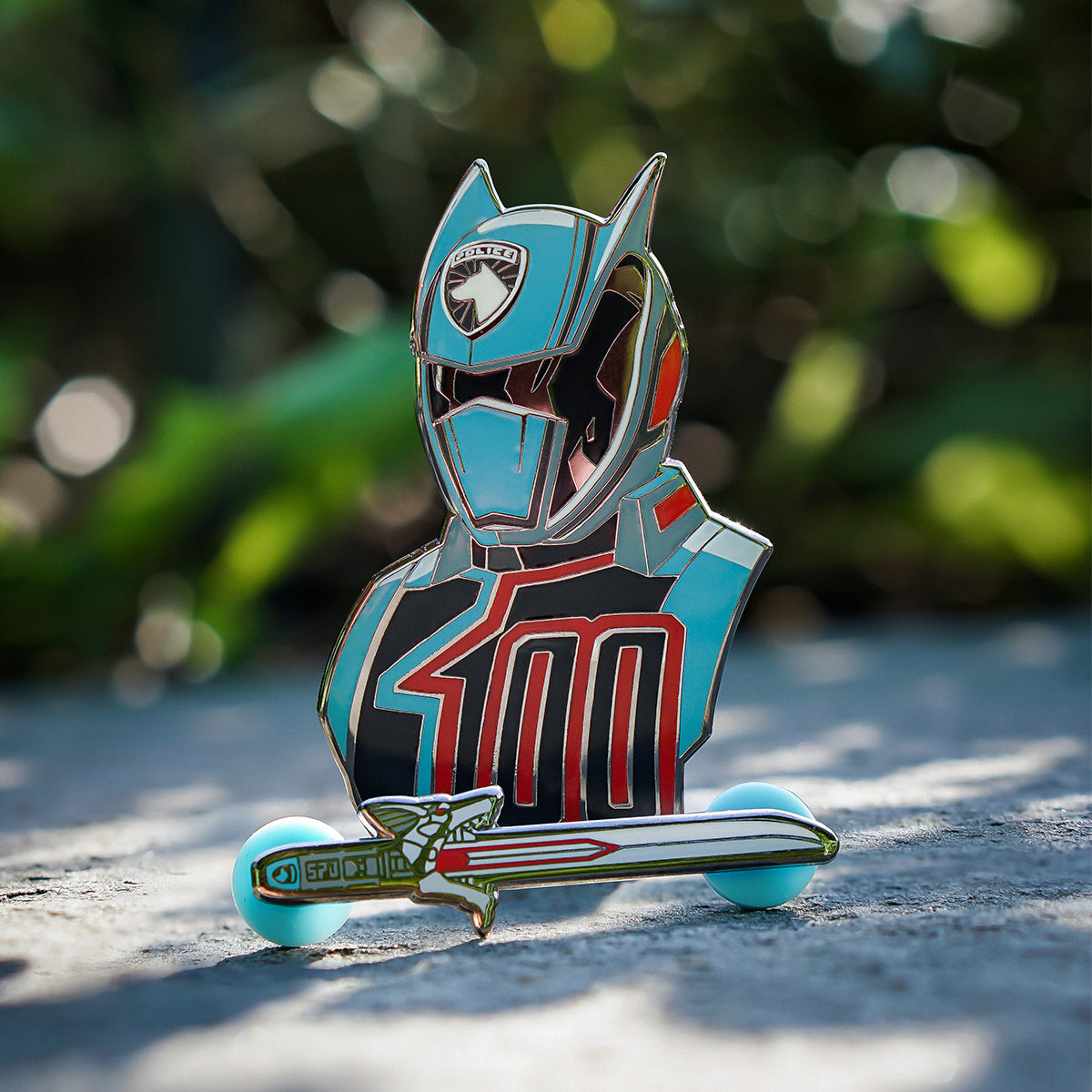 Power Rangers Blue Ranger FiGPiN Classic 3-Inch Enamel Pin