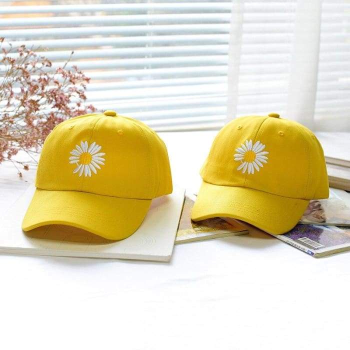 DAISY CAP - Yellow